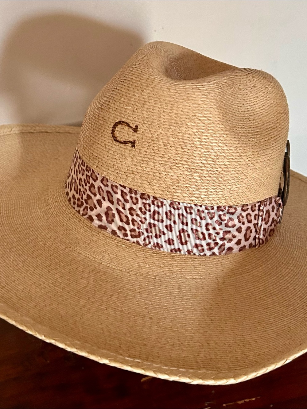 Charlie 1 Horse Genuine Mexican Palm Straw Western Cowboy Hat